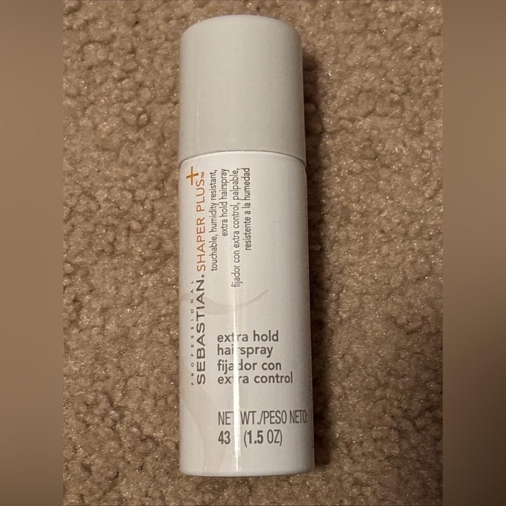 Sebastian Shaper Plus Extra Hold Hair Spray for Unisex Travel Size 1.5 oz. New
